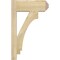 Ekena Millwork Imperial Craftsman Rough Sawn Outlooker, Douglas Fir, 6"W x 14"D x 22"H OUT06X14X22IMP04RDF - alternate 4